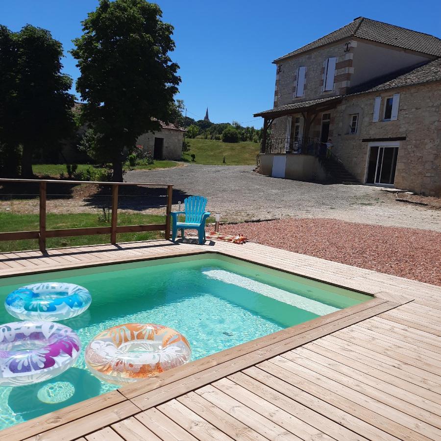 Cocoon, bord de lac, piscine chauffée 11 per Plieux Extérieur photo