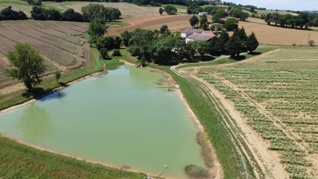 Cocoon, bord de lac, piscine chauffée 11 per Plieux Extérieur photo